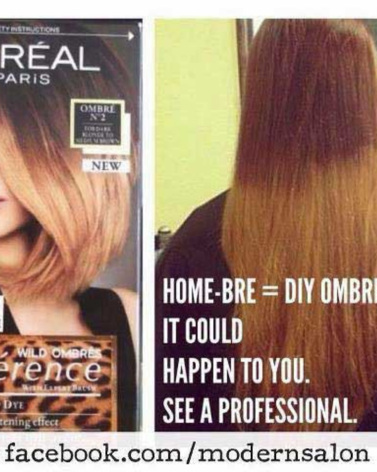 DO-IT-YOURSELF HAIR COLOR: