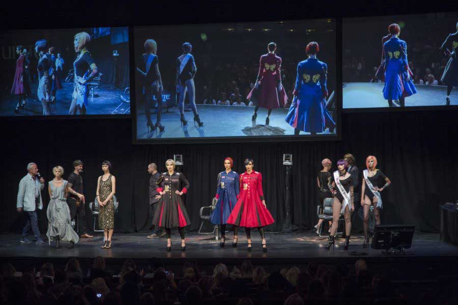 creative hair styling at it's best